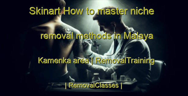 Skinart How to master niche removal methods in Malaya Kamenka area | RemovalTraining | RemovalClasses | SkinartTraining-Russian Federation